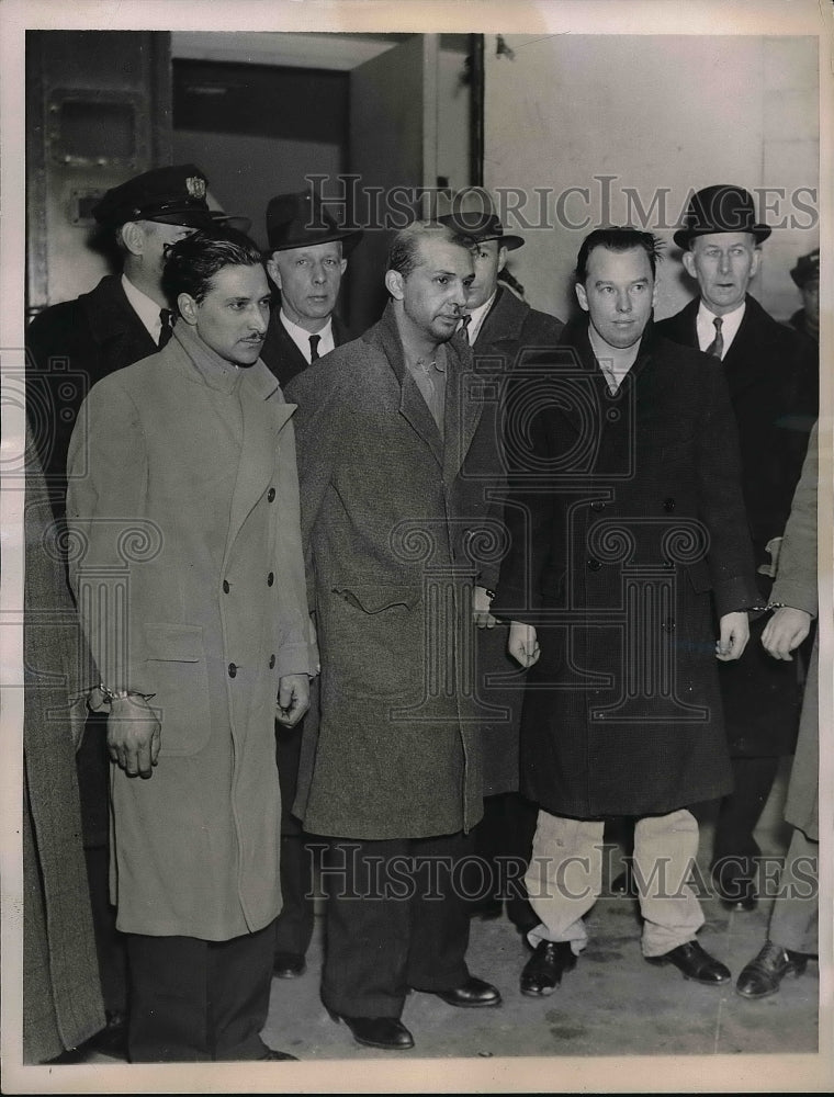 1937 Press Photo George Rera, Joseph Stuzzo, Merle Vandenbursh Law Court house - Historic Images