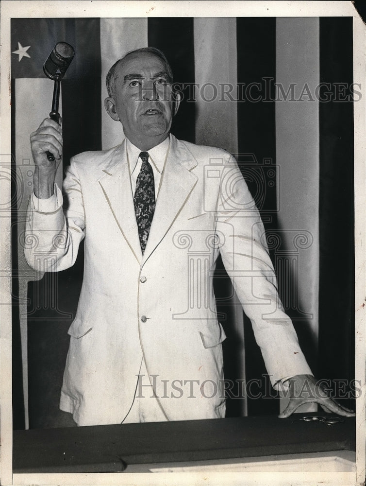 1936 Press Photo J Henry Rorabeck vice chairman of Republican National Committee - Historic Images