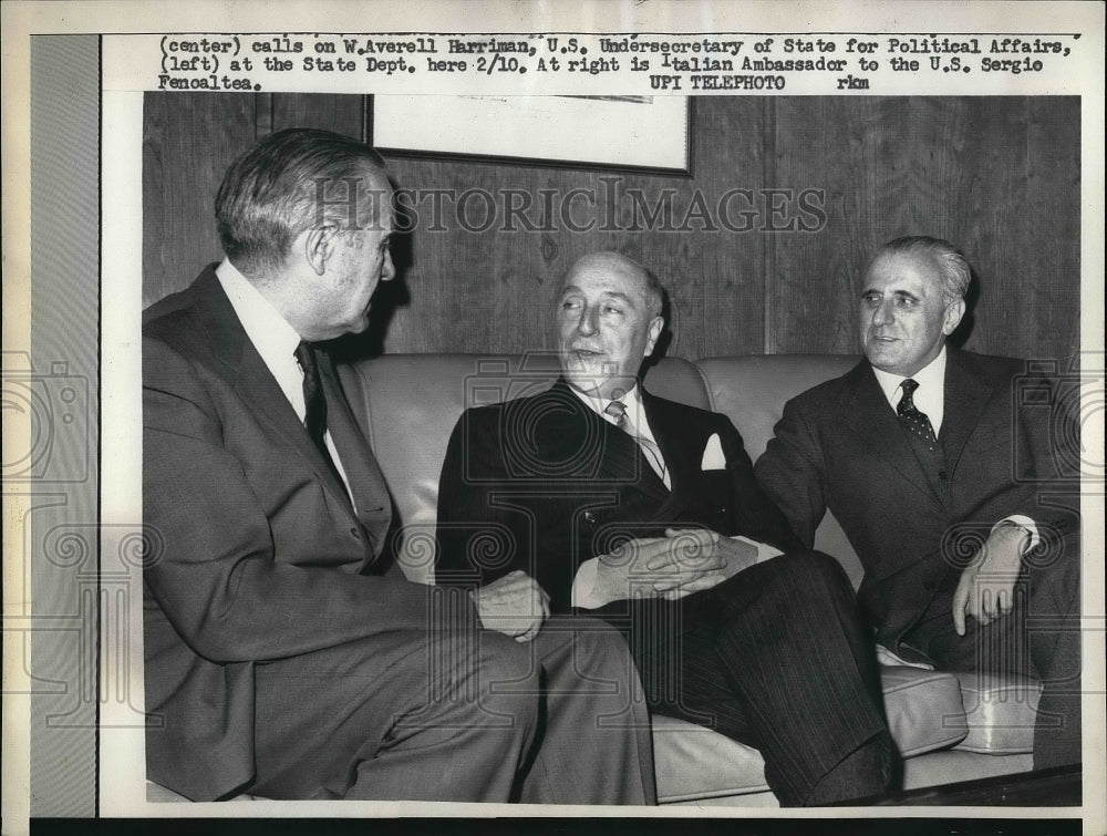 1964 W Averell Harriman US Undersecretary Of State - Historic Images