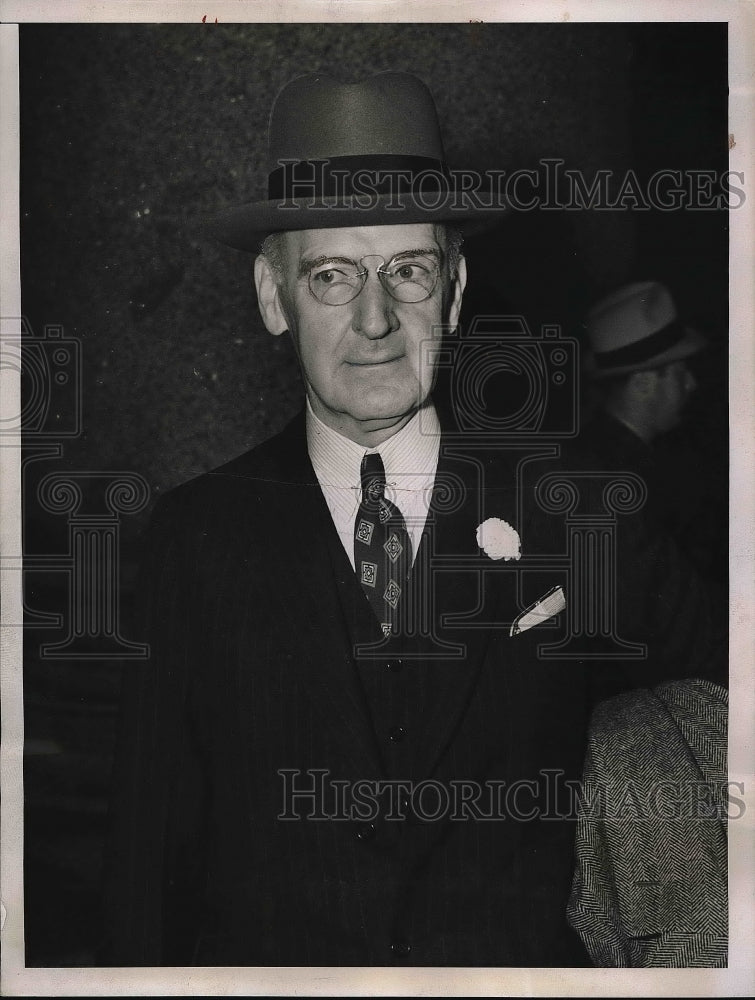 1938 Press Photo Lamar Hardy US District Attorney - neb15726 - Historic Images