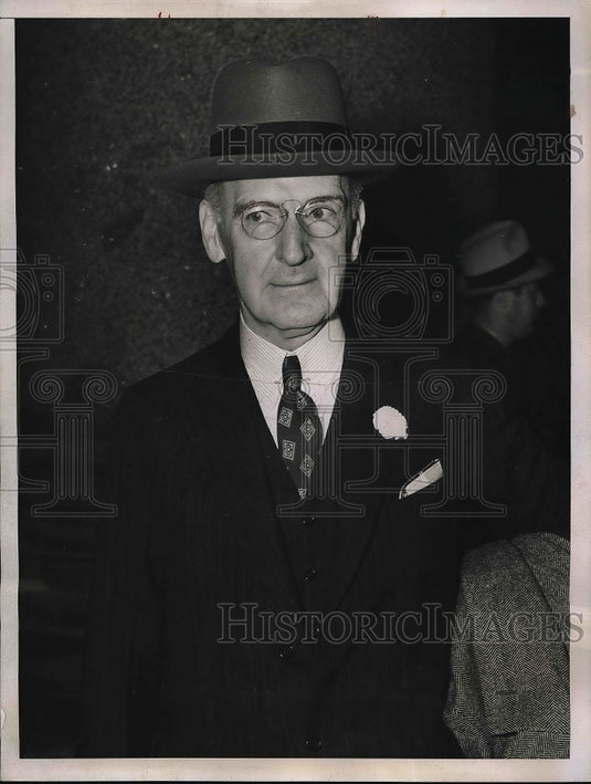 1938 Press Photo Lamar Hardy US District Attorney - neb15726 - Historic Images