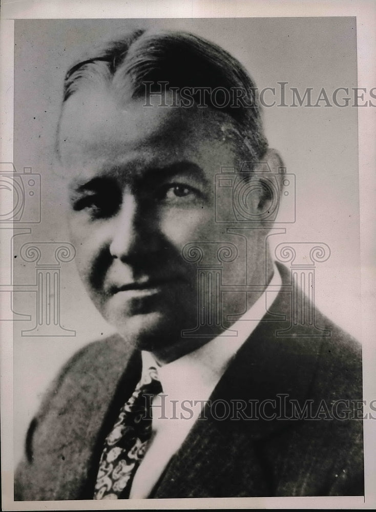 1935 Press Photo Judge James Hallinan of NY Supreme Court - Historic Images