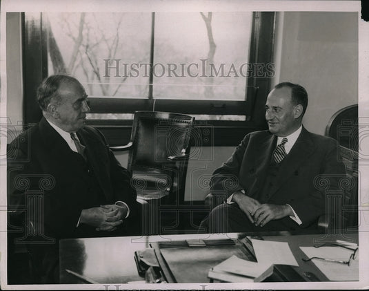 1935 Mr. Ashton Bean and Mr RJ Black - Historic Images