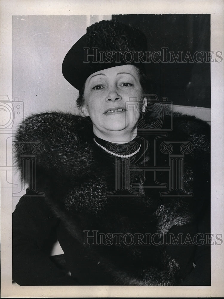 1938 Press Photo Archduchess Alicia Harsburg-Lothringen - Historic Images