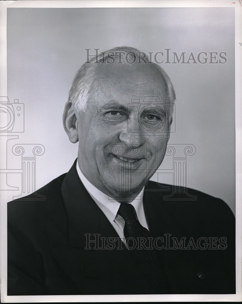 1956 Press Photo Joseph Johnson of Vermont-Historic Images