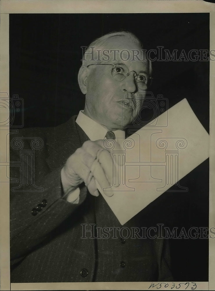 1929 John P.Frey, Pres. of the Metal Trades Dept. of the A.F. of L. - Historic Images