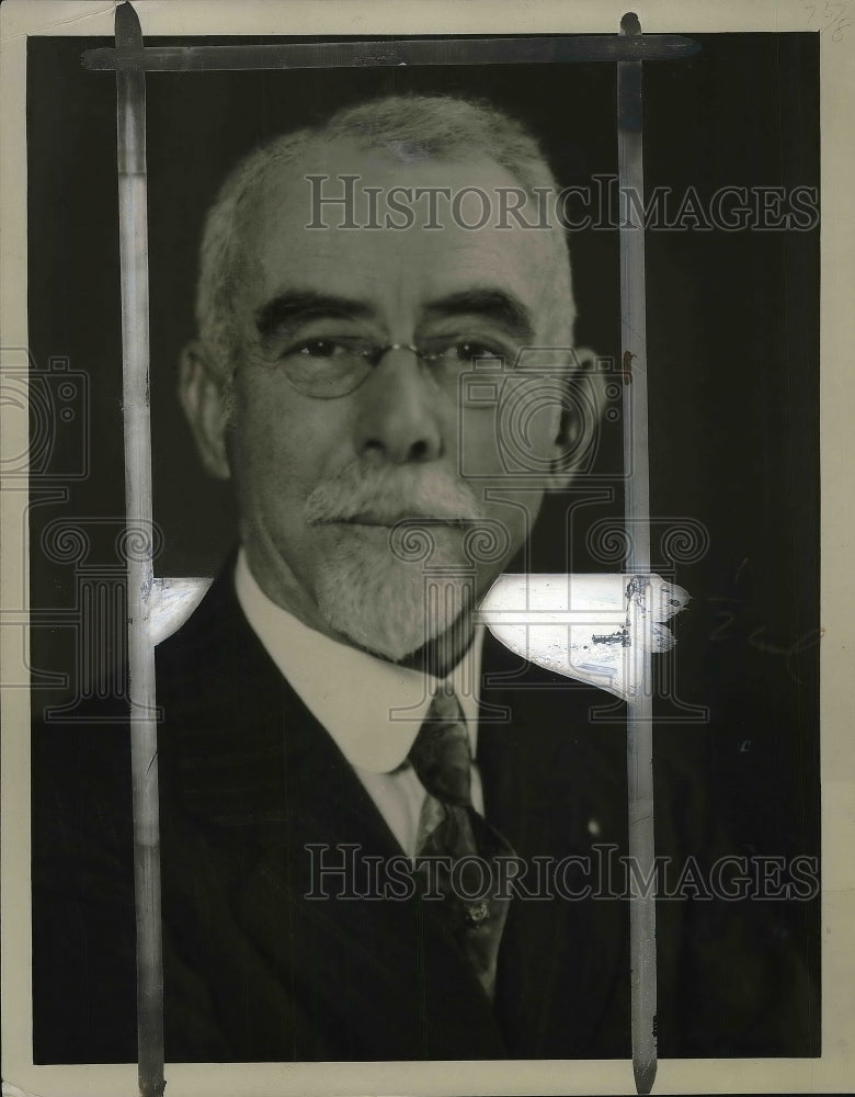 1928 Press Photo Jerry M Hyde Astronomer for pacific coast network - Historic Images