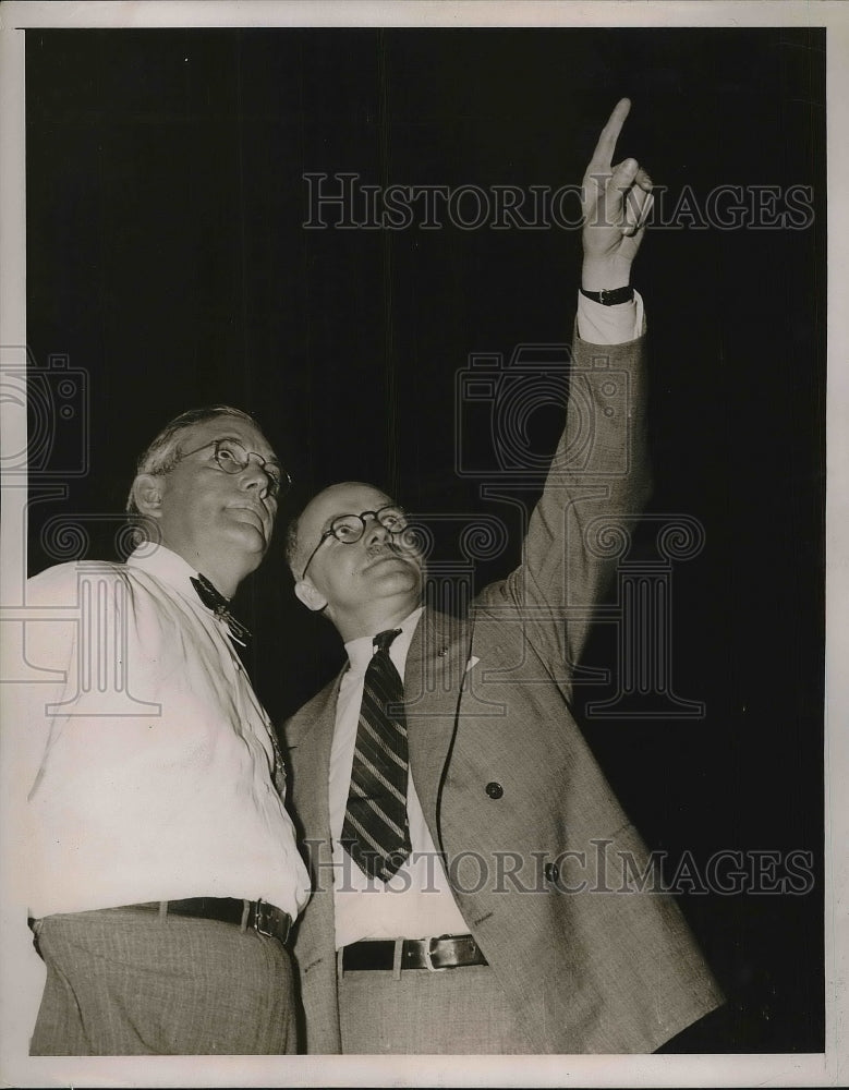 1936 Edwin Halsey of Democratic National Convention & L. H. Smith - Historic Images
