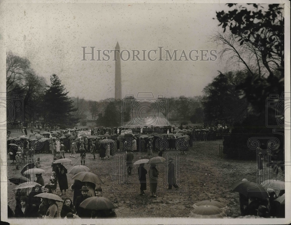 1931 Easter Monday At White House Grounds - Historic Images