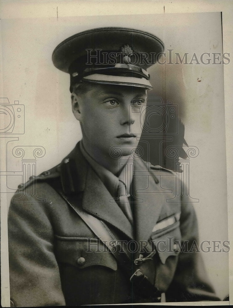 1928 Press Photo H.R. H. the Prince of Wales in his uniform-Historic Images