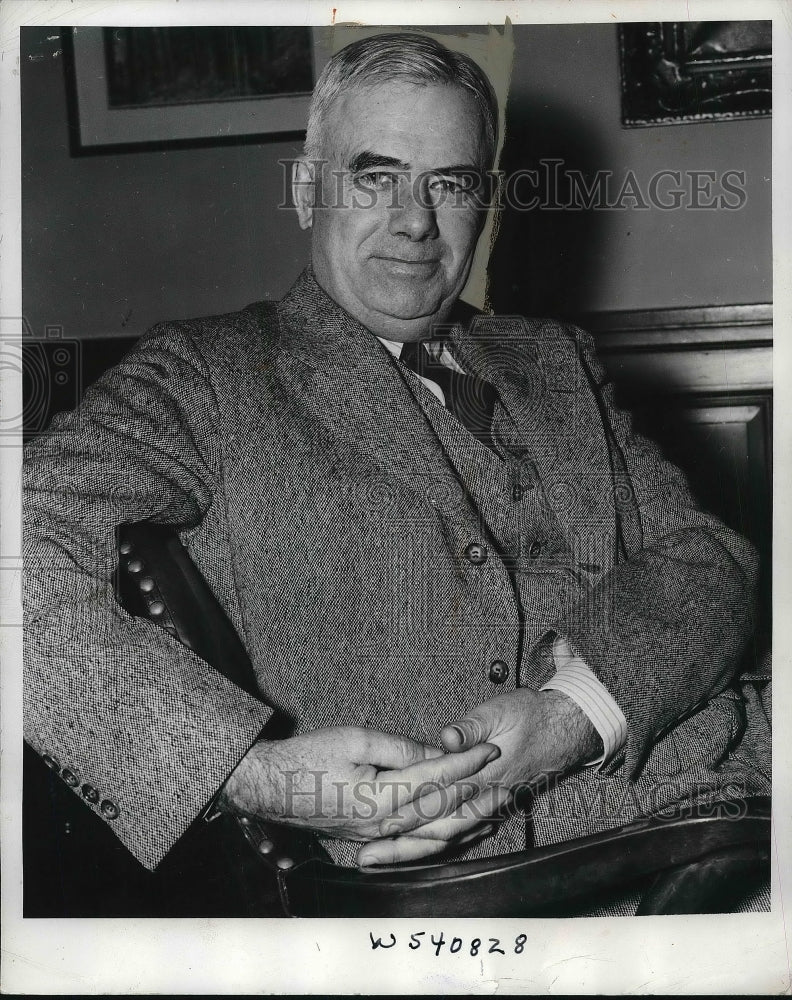 1940 Press Photo Wash. D.C. M.L. Wilson, former Undersec of Agri. - Historic Images