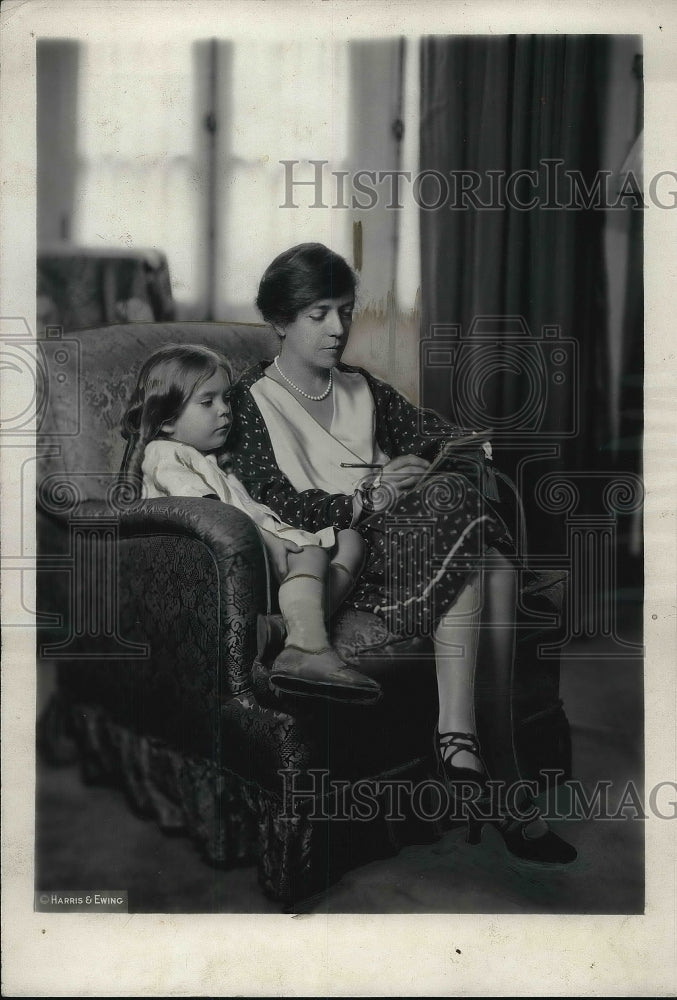 1929 Press Photo Mrs Nicholas Longworth, wife of Speaker of the House &amp;daughter-Historic Images