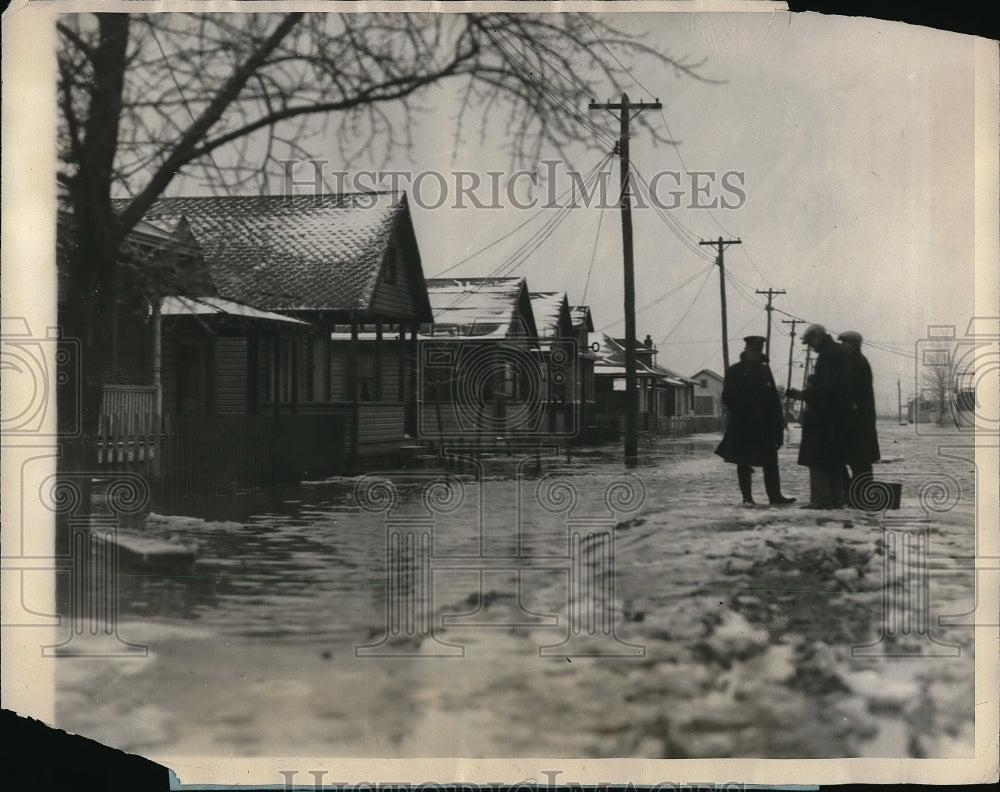 1927 Storm damage, New Dorp, Staten Island-Historic Images