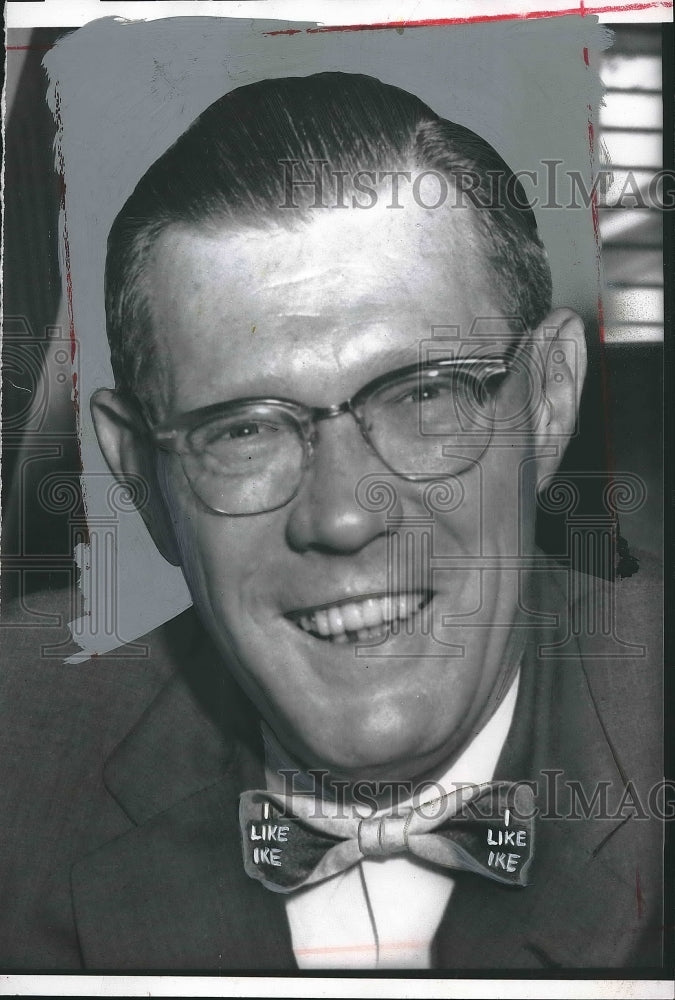 1956 Press Photo White House Press Secy James Hagerty-Historic Images