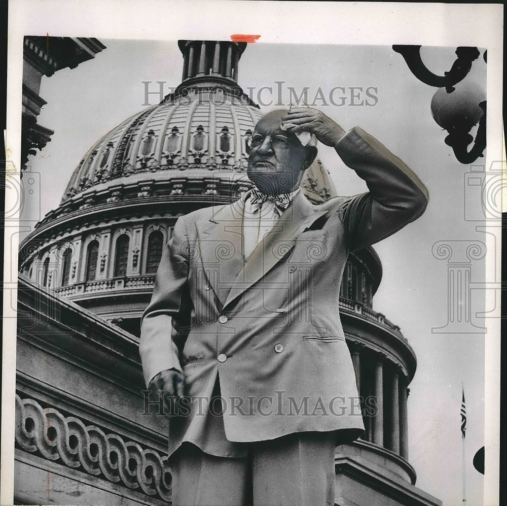 1955 Press Photo Chairman Daniel A. Reed Washington - Historic Images