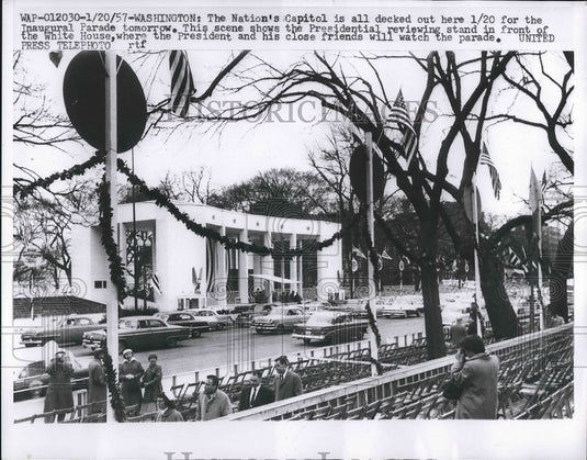 1957 Nation's Capitol Presidential Review - Historic Images