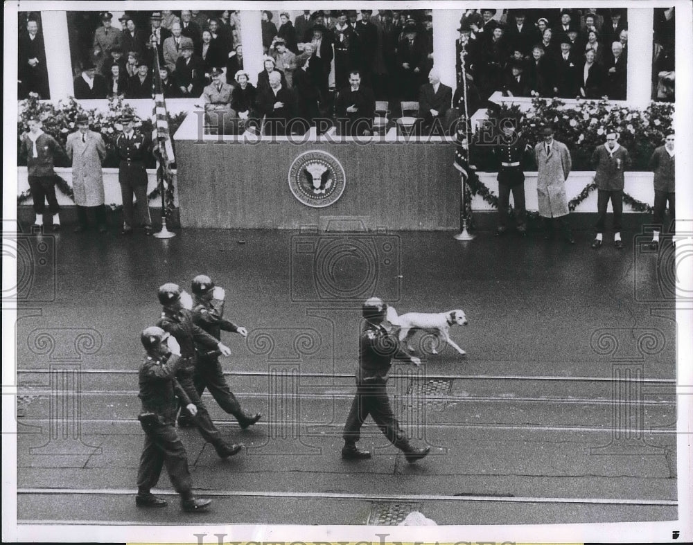 1957 Washington VP Nixon and President Eisenhower - Historic Images