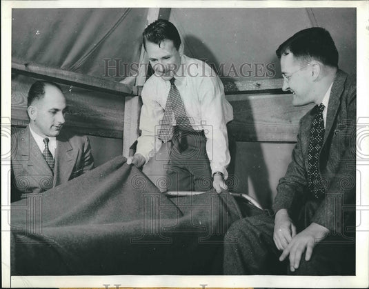 1942 Press Photo Fort McPherson Atlanta Georgia Bryan Grant Tennis Star - Historic Images