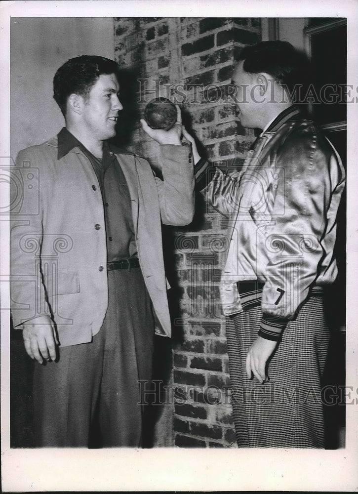 1946 Press Photo Jacklyn Lucas Robert M. Allen University Illinois Highschool - Historic Images