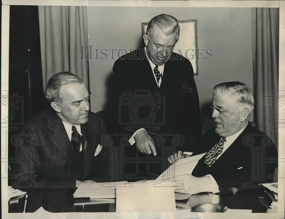 1934 Press Photo William P MacCracken Secretary Of Aeronautics - Historic Images