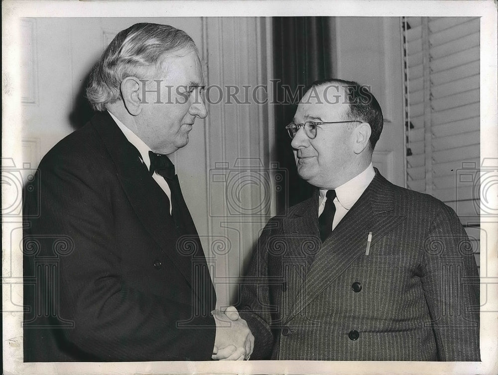 1944 Press Photo Senator Francis Maloney Tom Connally Texas - neb17986-Historic Images
