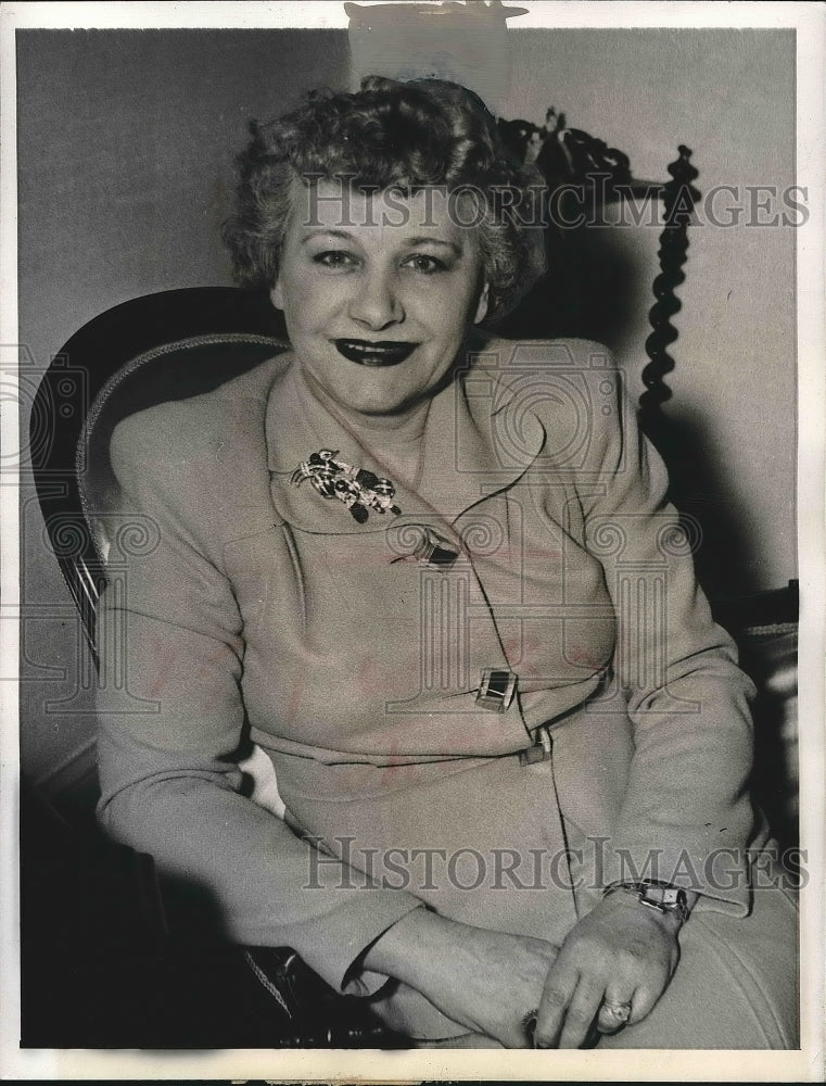 1942 Mrs. Helen Nelson, wife of Donald Nelson, Chief of War Prod. - Historic Images