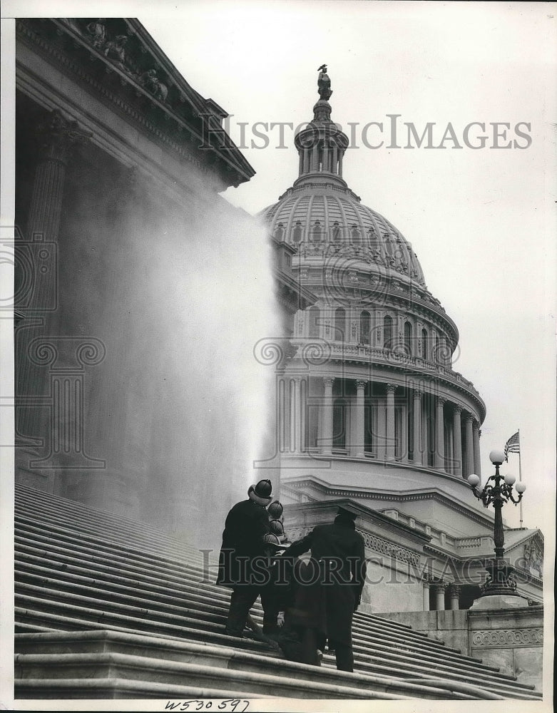 1939 Washington D.C. Capitol Building Fall Cleaning-Historic Images