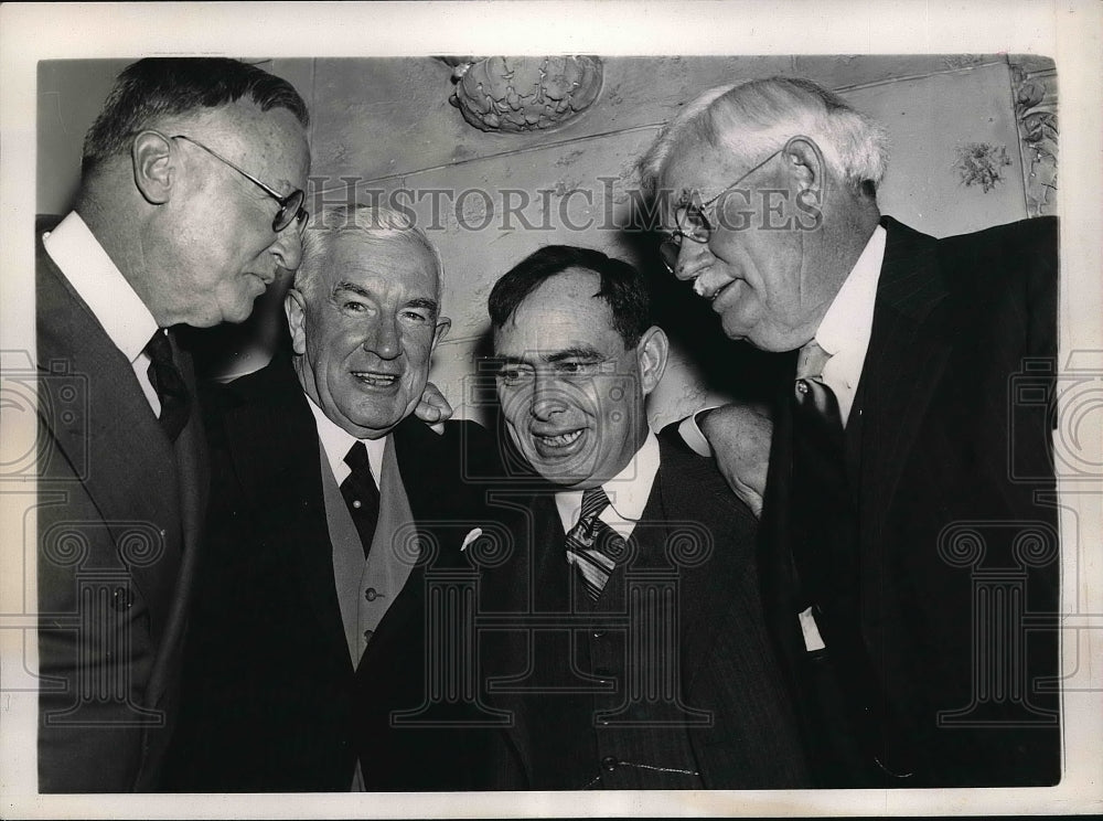 1939 Press Photo William R. Castle, Henry Fletcher, Joseph Martin Jr. Sen. John - Historic Images