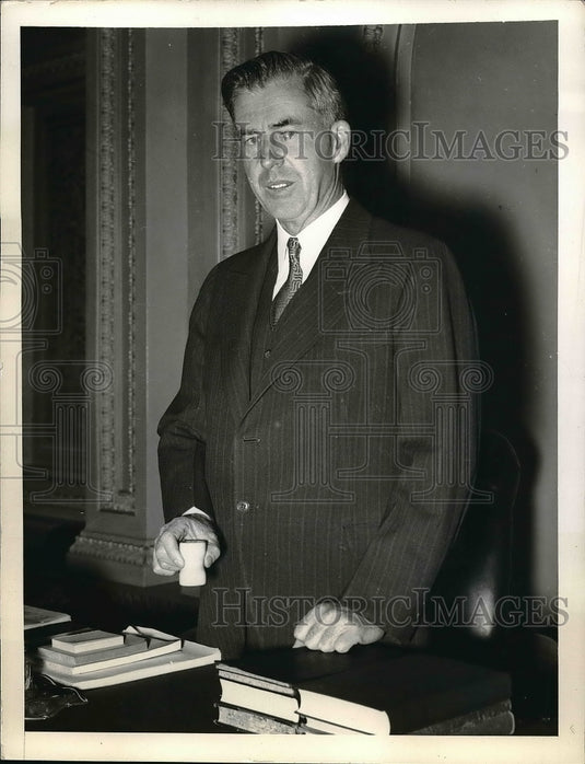 1941 Vice President Henry Wallace U.S. Senate Office Washington DC-Historic Images