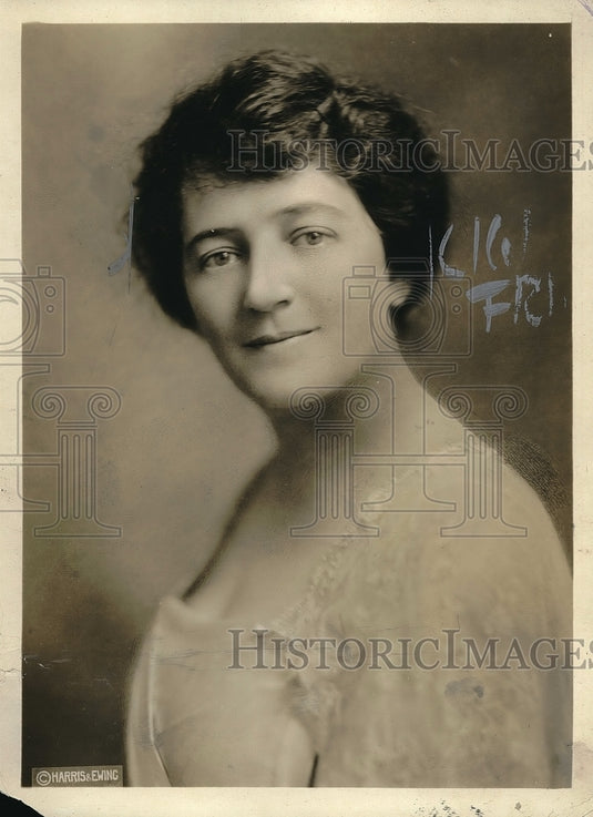 1918 Press Photo Mrs. Ira Nelson Morris Chicago Wife US Minister To Sweden - Historic Images
