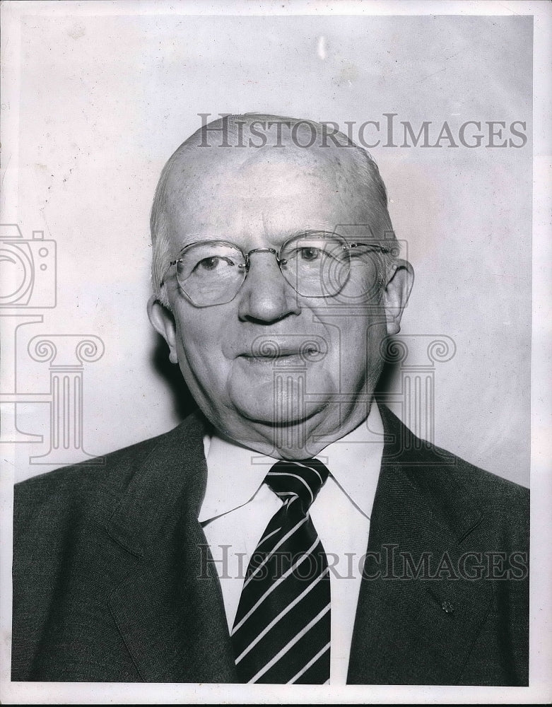 1956 Press Photo William Ryan, Pres., American Society of Mechanical Engineers - Historic Images