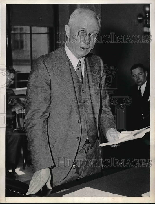 1934 Press Photo Ralph M. Field, Executive Vice-President, American Feed - Historic Images