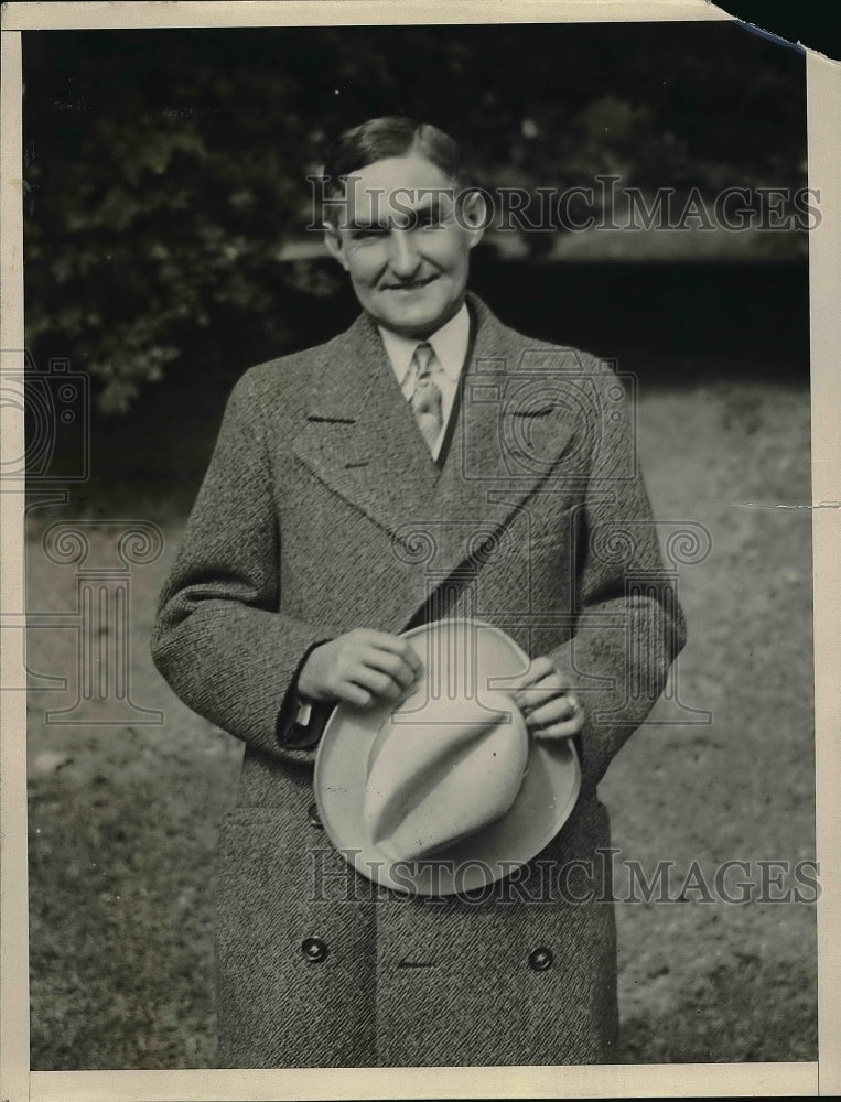 1926 Press Photo David W. Crossland, Potentate of Shrine of North America - Historic Images
