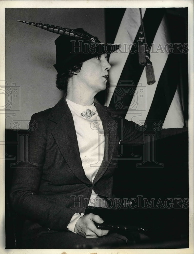 1936 Press Photo Mrs Beatrice Elliot Curtis Chicago Illinois Divorce Trial