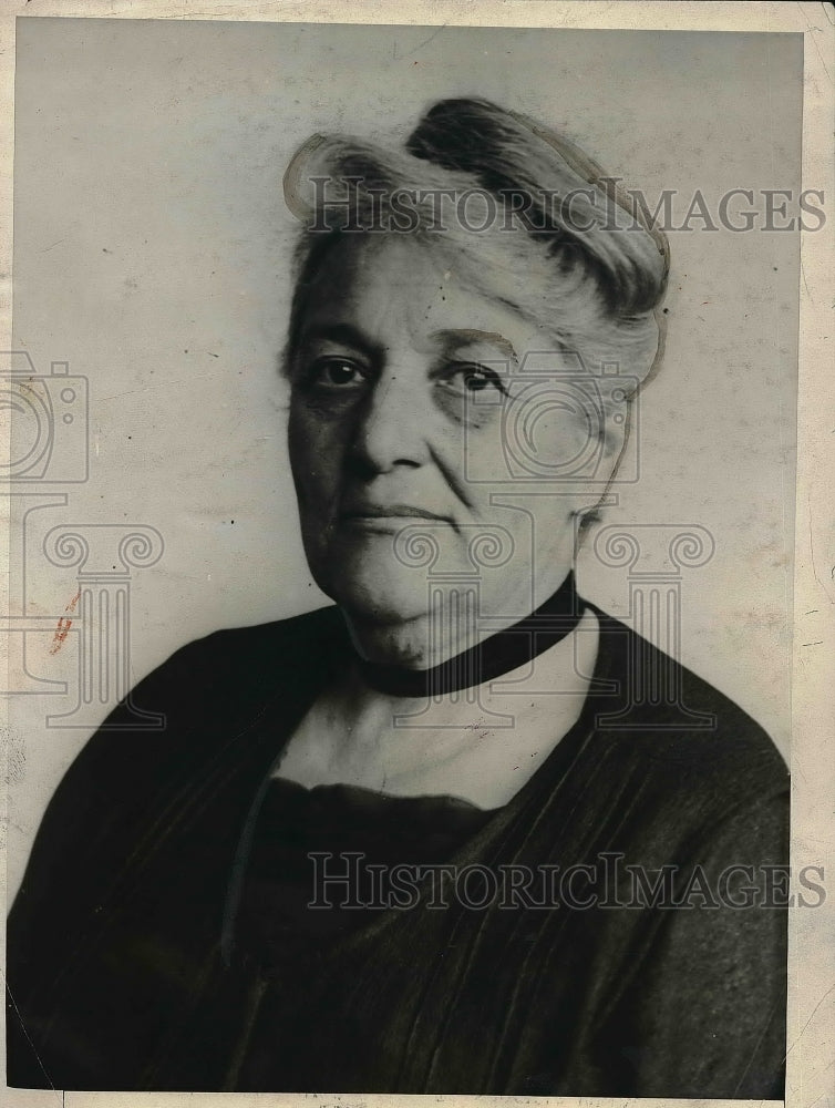 1925 Press Photo Mrs Florence Prag Kahn Julius House Military Committee Wife - Historic Images