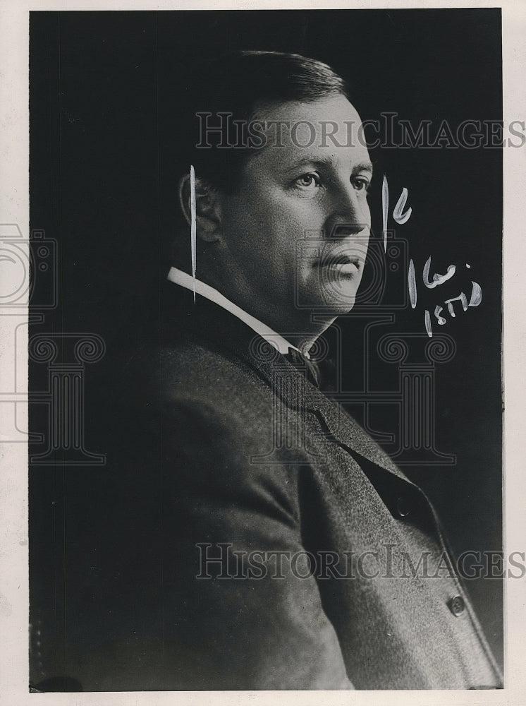 1923 Press Photo Big Ed E. Smith of Minnesota - Historic Images