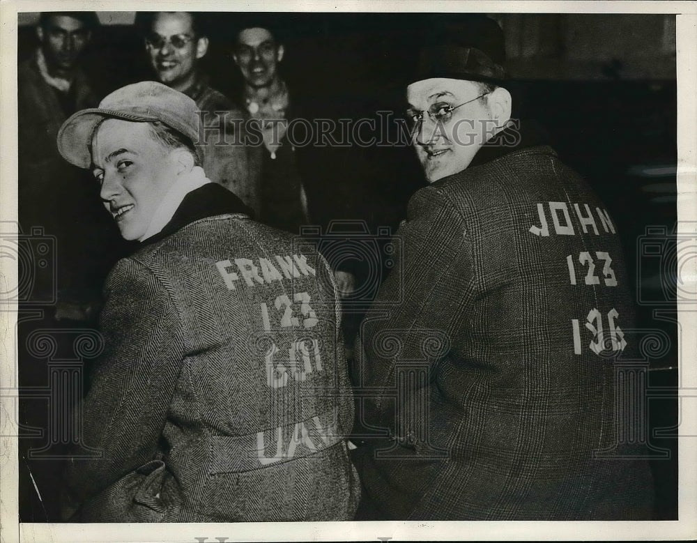 1927 Press Photo Workers in the middle of striking - Historic Images