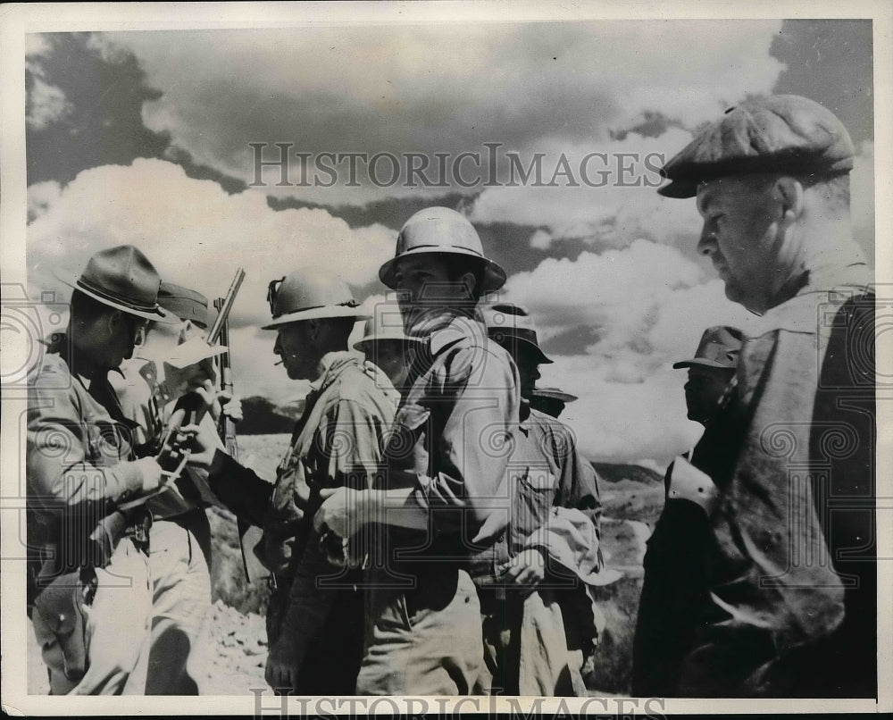 1939 Colorado National Guardsmen at Green Mountain Colorado-Historic Images