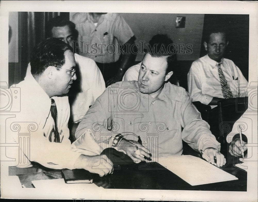 1948 Press Photo Walter Reuther UAW-CIO President - Historic Images