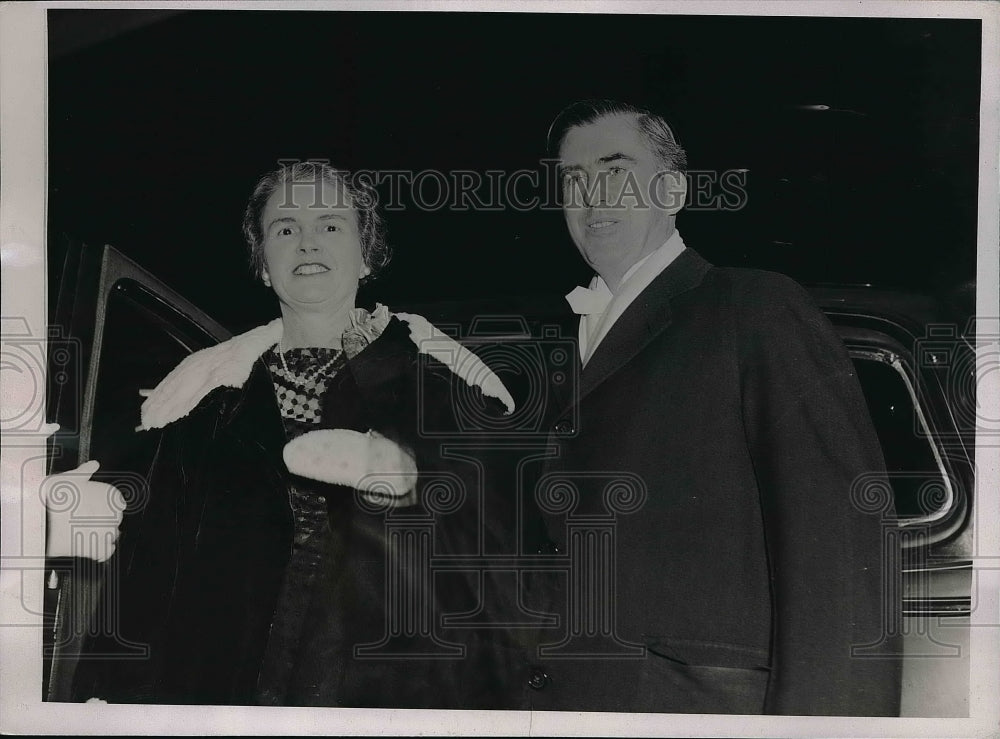 1938 Secy of Agriculture and Mrs Henry Wallace-Historic Images