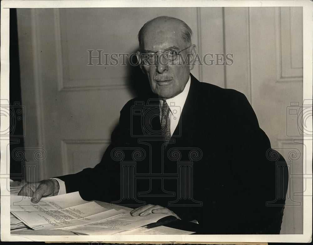 1937 Press Photo Representative Edward Taylor (D. Colorado) - Historic Images