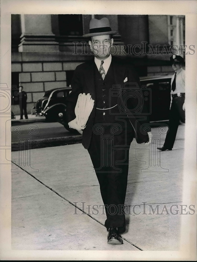 1938 Press Photo Supreme Court Justice Ferdinand Pecora - neb19597 - Historic Images