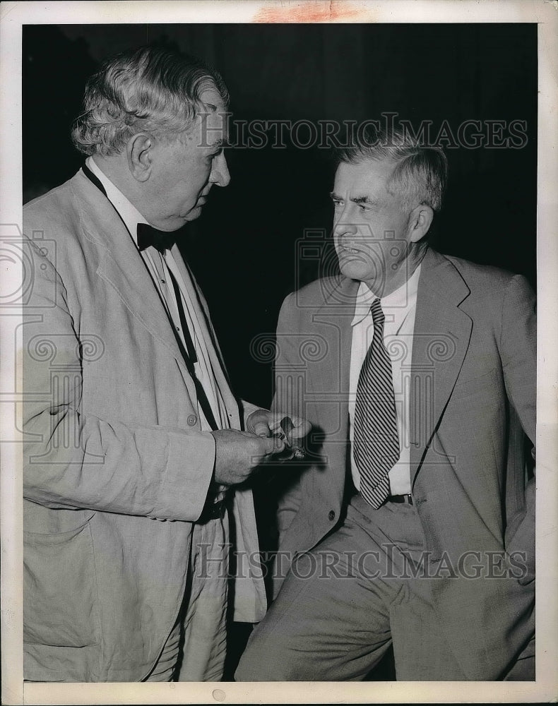 1949 Sen. Tom Connally with Henry Wallace-Historic Images