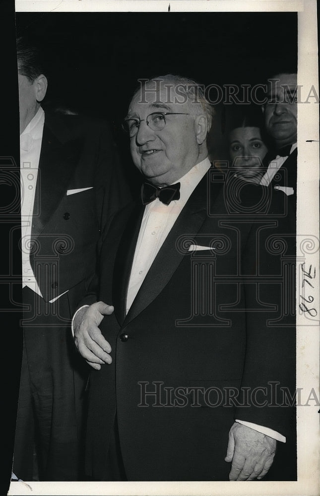 1957 Press Photo James Petrillo Leader American Federation Musicians US Canada - Historic Images