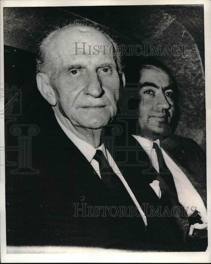 1968 Former Greek Premier George Papandreou Ill Athens Hospital - Historic Images