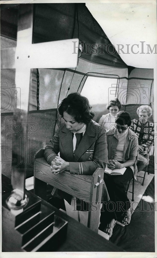 1976 Press Photo Mrs. Carol Albright, jeanne Boyd, E. Feirabend, Dorothy - Historic Images