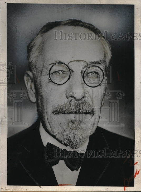 1933 Press Photo Jules Jeaneneny, pres. of French Senate - neb19947 - Historic Images