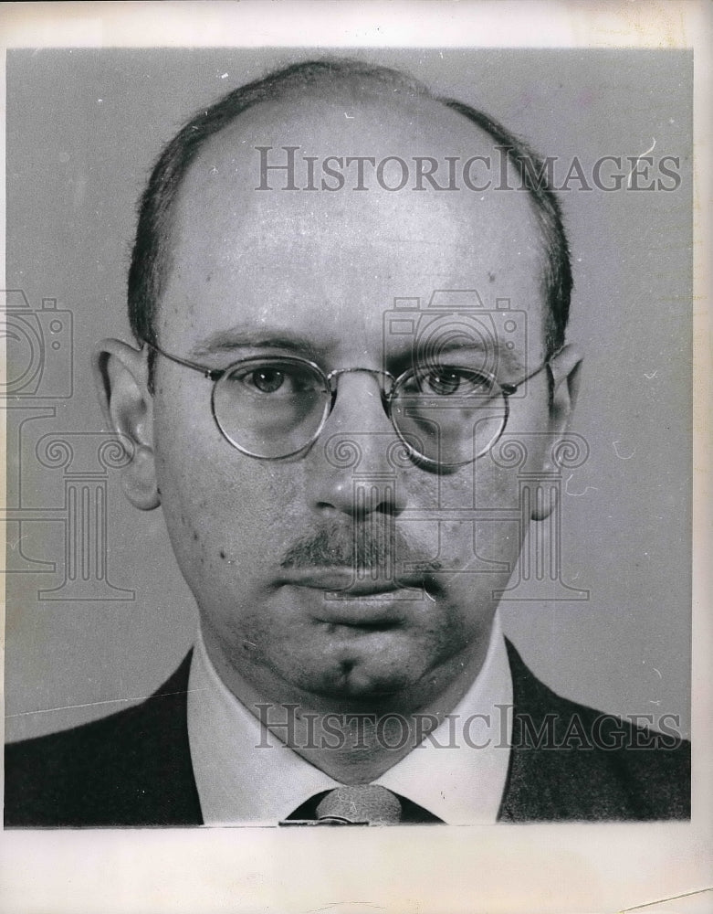 1952 Press Photo U.S. Counsel General to Tunisia John Jernegan - Historic Images