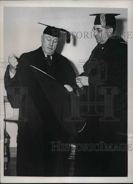 1937 Press Photo United Pacific Railroad President William Jeffers - Historic Images