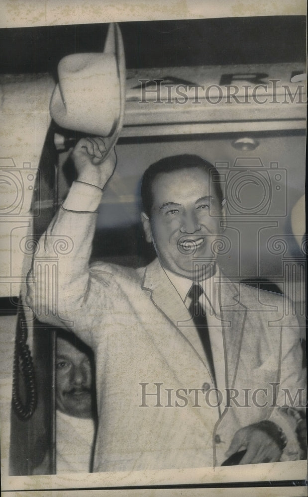 1962 Press Photo President Arturo Frondizi&#39;s Party - Historic Images